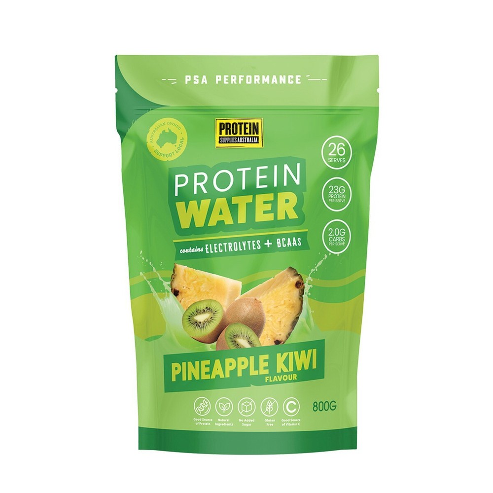 Protein Supplies Australia Protein Water Pineapple Kiwi 800g Electrolytes BCAAs