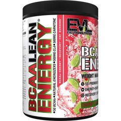 EVL BCAA Lean Energy Pre Workout Powder 10.9 oz Thermogenic Fat Burner Support