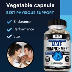 Male Enhancement + Energy Endurance – 30 To 120 Capsules Muscle Growth