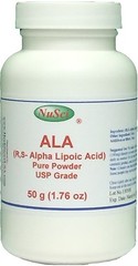 NuSci 100% pure 2.2 lb (1000g) Alpha Lipoic Acid ( R,S)-ALA Powder antioxidant