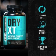 Jacked Factory Dry-Xt Diuretic – Root Extract Potassium 7 More