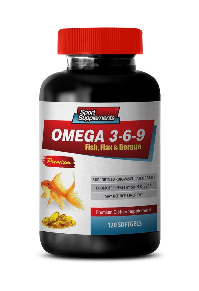 memory supplement – OMEGA 3 6 9 Fish Oil 1200mg – fat burner pills 1 Bottle