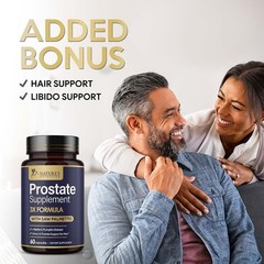 Prostate Health Supplements for Men – 3X Strength with Saw Palmetto Blend Stingi