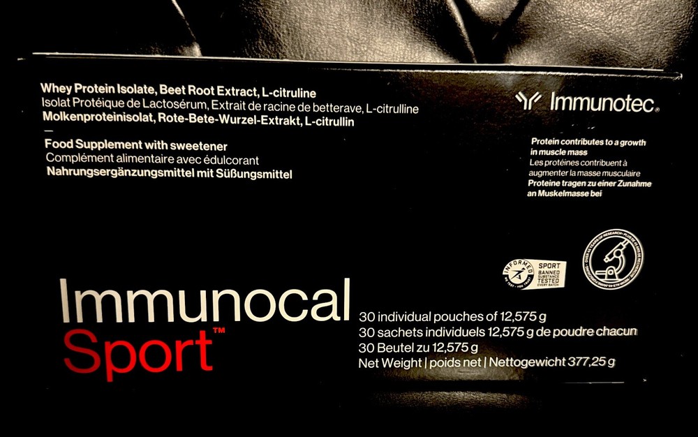 Immunocal Sport With Nitro Boost