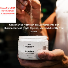Premium Glycine Powder 250g | Amino Acids Supplement 8.8 Ounce (Pack of 1)