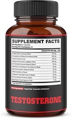 Legal STEROID ANABOLIC Pills BULKING Testosterone Booster MUSCLE GROW, 11 Herbs