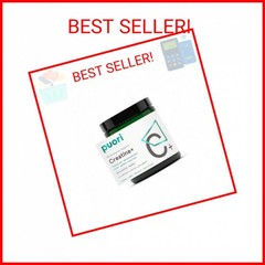 Puori Creatine Monohydrate Powder with Taurine – Unflavored Creatine Powder, Pre