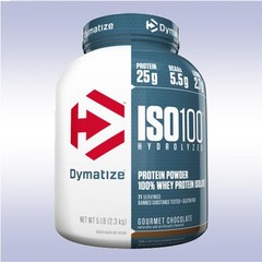 DYMATIZE NUTRITION ISO 100 (5 LB) hydrolyzed whey protein isolate % pre xt elite