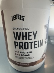 Levels Nutrition Grass Fed Whey Protein Pure Chocolate – 5lb