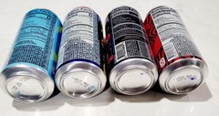 Limited Edition Megaman Sonic Pacman Pewdipie GFuel Energy Drink Can 16oz 4 pack