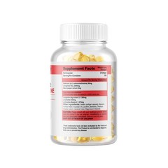 L-Arginine L-Citrulline Nitric Oxide Booster 3000mg, 180 Softgels, 90 Servings
