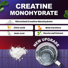 Creatine Monohydrate Powder Micronized 300g 5000mg Per Serving 60 Servings