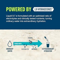 Electrolyte Powder Drink Mix 16 Packets Tropical Punch Hydration Multiplier