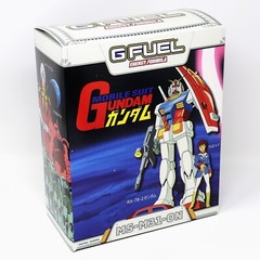 G Fuel Mobile Suit Gundam MS-M31-0N Collector’s Box Tub + Tall Metal Shaker Cup