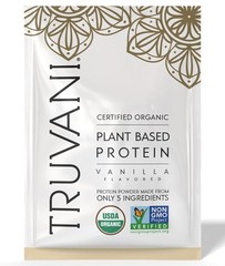Truvani Vegan Pea Protein Powder | Vanilla | 1 Serving (Pack of 1),