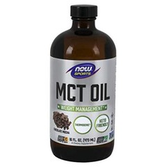 NOW FOODS MCT Oil Chocolate Mocha 16 fl oz
