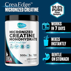 Creatine Monohydrate Powder 500G – Supports Muscle Growth, Strength & Cognitive