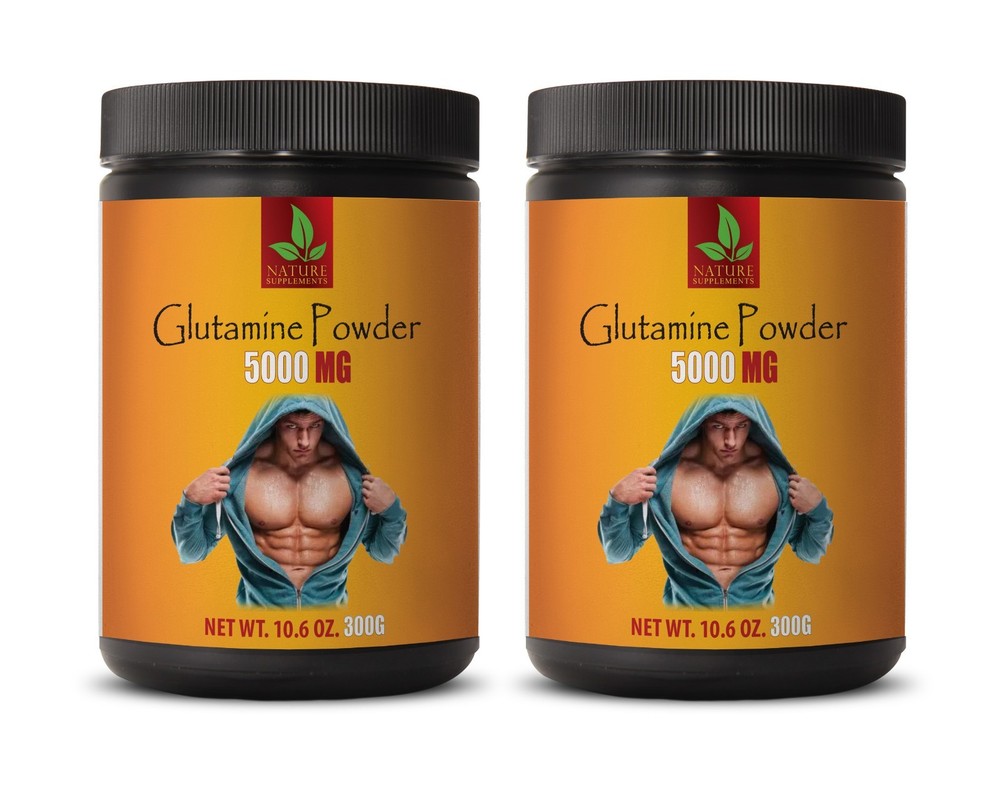 pre workout powder – GLUTAMINE POWDER 5000mg – energy supplement – 2 Cans