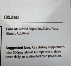 BulkSupplements L-Cystine Powder – 500mg per Serving 1KG Bag