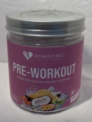 Womens Best Pre-workout Flavor Hawaiian Shaved Ice 30serving Exp05/26