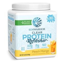 4/27 Sunwarrior Clear Protein Powder Plant-Based Water Mix, Vegan and Refreshing