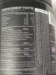 BLACK MARKET LABS – FIT Pre-Workout – WODERMELON Flavor – 25 Servs – Exp 12/2024