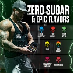 Jnx Sports The Shadow High Stim Preworkout Pre Workout Powder For Men Women
