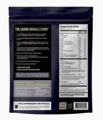 Mega Bag 180 SERVINGS Cardio Miracle Complete Nitric Oxide Solution Exp 1/2027
