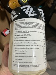 NAKED Whey 1Lb – Only 1 Ingredient, Grass Fed 1 Pound (Pack of 1)