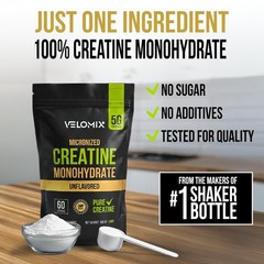 Micronized Creatine Monohydrate Powder – 100% Pure Creatine Powder Unflavored