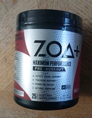 1CT: ZOA+ Zero Sugar PRE-WORKOUT! Powder «Cherry-Lime» NSF-CERTIFIED SPORT 13oz