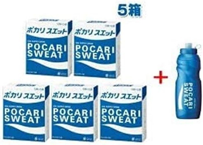 Otsuka Pocari Sweat Sports Drink «5 boxes of powder + 1 squeeze bottle»