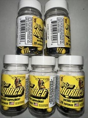 8ct Yellow Hornet Herbal Dietary Supplement Weight Loss Energy Focus 160 Caps
