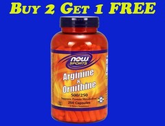Deal on NOW Sports Arginine & Ornithine 500/250 in 2 sizes