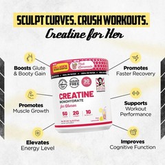 Creatine for Women–Post-Workout Supplement with 5000mg Creatine Monohydrate P…