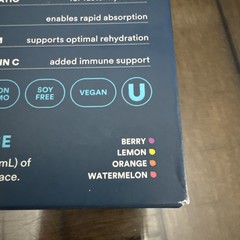 DripDrop Fast Hydration Bold Variety Electrolyte Drink Mix, 8 Packets Exp 2028