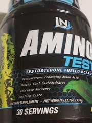 Lecheek Nutrition – AMINO TEST – 30 Servings – APPLE – 32.7 oz – Best By 10/2025