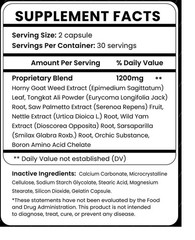 Primal Grow Pro Pills for men ED Supplement for men BigD 60capsules