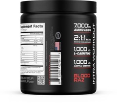 Bucked Up Racked Blood Raz | Intra Workout BCAA 211 Formula with L Carnitine …