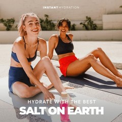 Instant Hydration Electrolyte Powder Sugar Free Raspberry 1220mg 20 Count