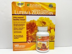 Trunature, Lutein & Zeaxanthin Vision Complex, 140 SOFTGELS.