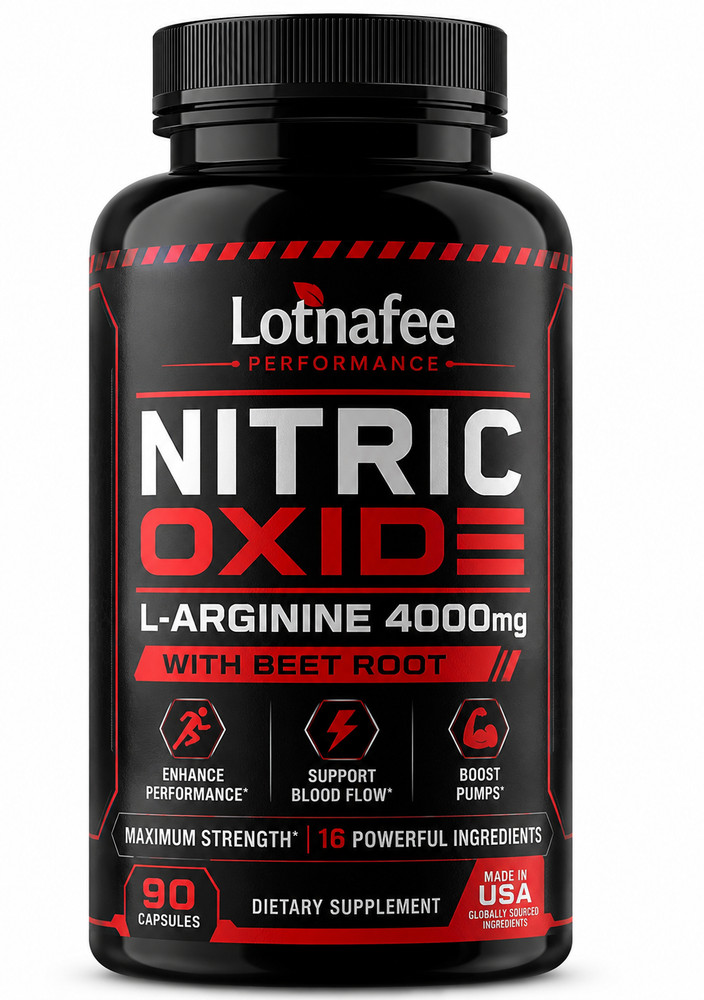 Nitric Oxide L-Arginine Pre-Workout + Testosterone Booster, Men’s Multivitamin