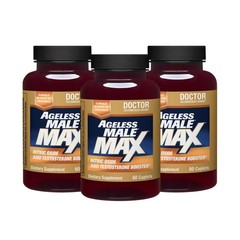 Ageless Male Max Total Testosterone Booster for Men 180 Count (Pack of 1)