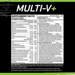 Muscle Pharm Essentials Multi-V+, The Athlete’s 90 Count (Pack of 1)