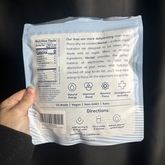 BAG OPEN NOT USED Nectar Daily Hydration Electrolyte Powder Watermelon Sugar-Fre