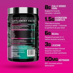 Nutrex EAA + Hydration BCAA Amino Acids Electrolytes Muscle Recovery Endurance