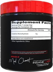 Caffeine-Free Creatine Monohydrate – 60 Servings to Elevate Muscle Performance
