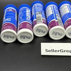Nuun Sport Electrolyte Tablets Tri-Berry – 80 Count Pack (8 Tubes) EXP 6/26