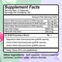 KETO BHB ACV Caps 2000mg PURE Ketone FAT BURNER RAPID Weight Loss Diet Ketosis