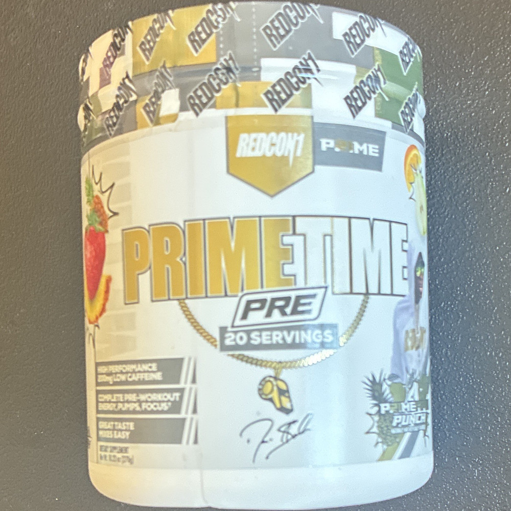 REDCON1 PrimeTime PRE Powder Prime Punch 20 serv exp 8/26